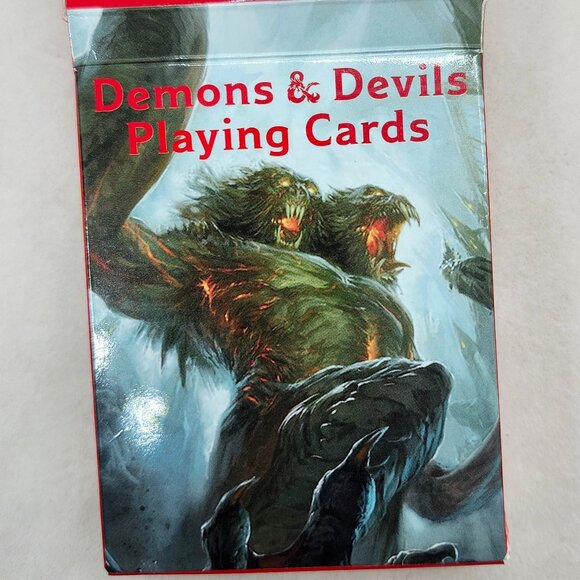 Loot Crate Dungeons and Dragons Demons & Devils Playing Cards - Picture 4 of 7